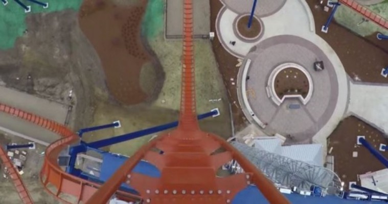 The world s fastest tallest rollercoaster is all kinds of terrifying