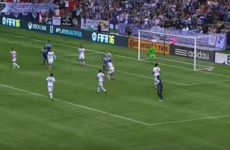 MLS striker Perez nets spectacular 88th-minute bicycle-kick winner