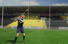Watch: Henry Shefflin takes on the crossbar challenge - with a very GAA twist