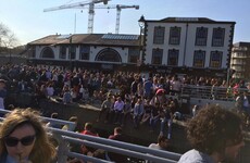 Half of Dublin have gone for pints in the Barge this evening