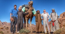 The Irishman who reached the summit of Mount Sinai after a gruelling 1500km walk