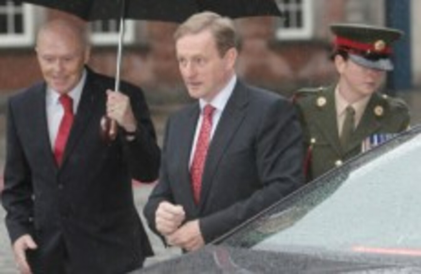 In full Taoiseach Enda Kenny's speech at Presidential inauguration