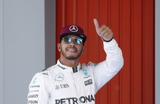 Lewis Hamilton outpaces Nico Rosberg for Spain pole