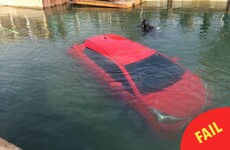 This woman followed her car's GPS straight into a lake