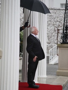 In pictures: Presenting… President Michael D Higgins