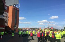 Manchester Police reveal Old Trafford bomb scare was caused by a training device