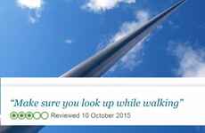 11 priceless tourist reviews of The Spire in Dublin
