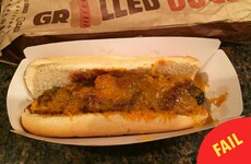 This guy ordered a Burger King hot dog and it definitely didn't live up to expectations