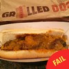 This guy ordered a Burger King hot dog and it definitely didn't live up to expectations
