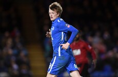 Chris Forrester and 10 other Irish footballers named as their clubs' player of the year
