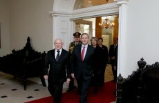 State reception held for President Higgins at Dublin Castle