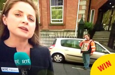 A man was just spotted horsing into a 99 on the Six One