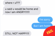 A mam lost the rag at a complete stranger after mistaking his number for her son's