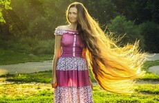 Instagram is obsessed with this woman's ridiculously long hair