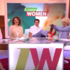This actor completely snotted himself trying to walk in heels on live TV