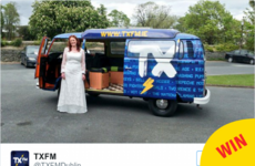 A bride needed a campervan for her wedding day, so TXFM helped out in the best way
