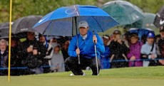 McIlroy hits the front at the Irish Open as play suspended for the second time