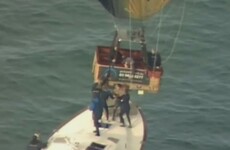 Passengers jump from hot air balloon onto boats in dramatic Melbourne rescue