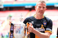 He's had four heart operations but 45-year-old Chris Swailes just scored in a Wembley final