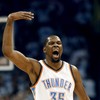 Durant and Westbrook throw down a combined 63 as Thunder roll over Warriors