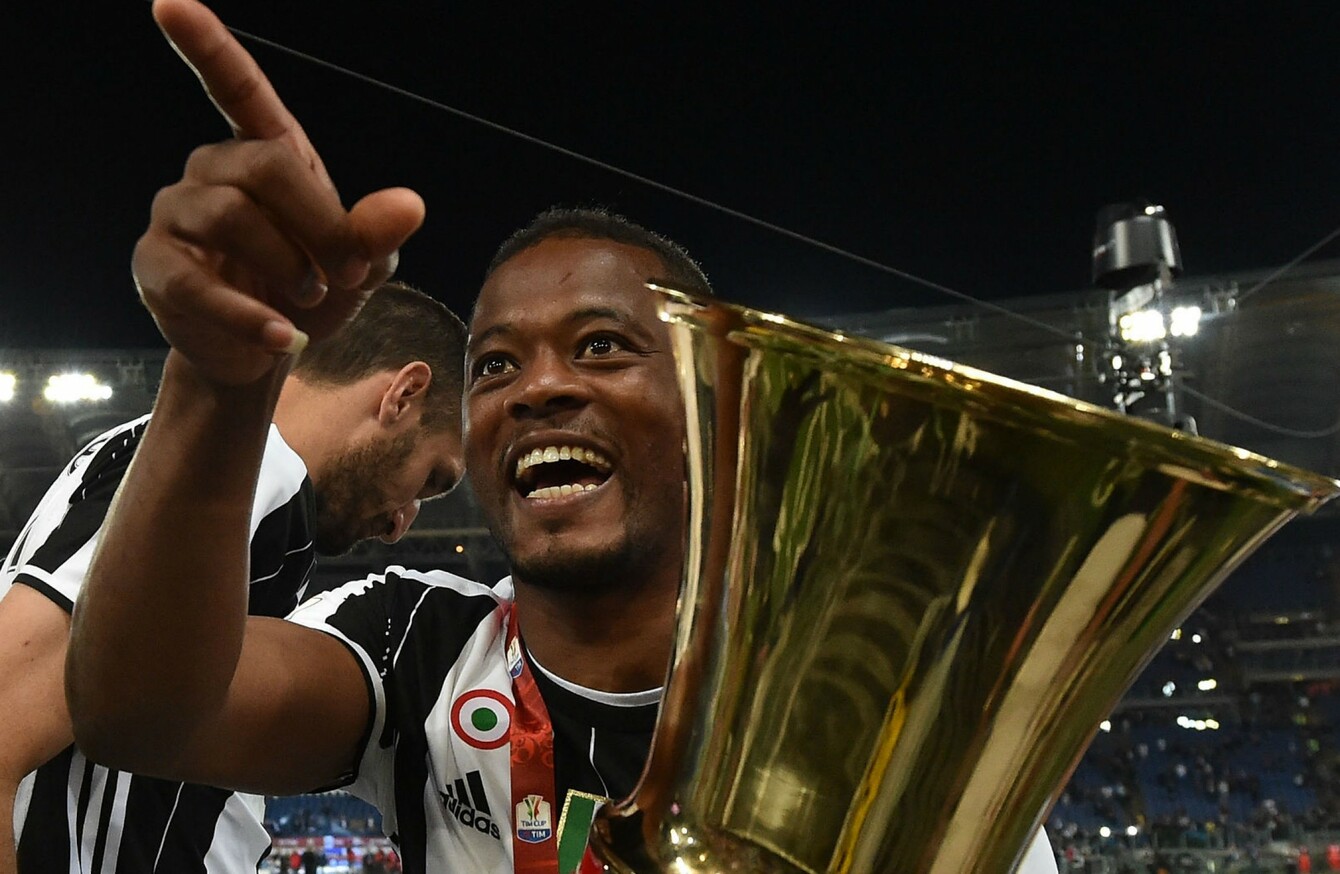 Afbeeldingsresultaat voor patrice evra juventus