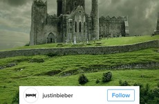 Justin Bieber posted a photo of the Rock of Cashel and nobody knows why