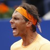 Rafa Nadal hit an outrageous between-the-legs winner at the French Open