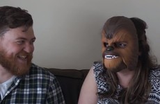 An Irish couple got their hands on THAT Chewbacca mask and had serious craic