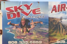 Irishman dies in Hawaii skydiving crash