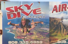 Irishman dies in Hawaii skydiving crash