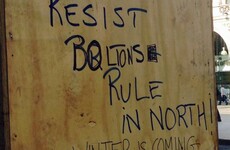 A Game of Thrones fan in Dublin made some edits to this anti-British graffiti