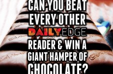 Can you beat every other DailyEdge reader and win a giant hamper of chocolate?