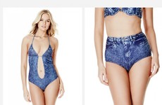Denim swimsuits are now a thing and you can get them in Ireland