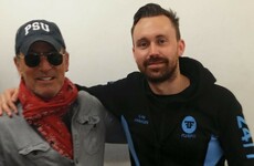 Bruce Springsteen has just been spotted getting a workout in at a Dublin gym