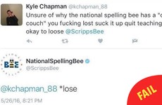 This guy called out America's Spelling Bee on Twitter and it went horribly wrong