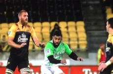 Lima Sopoaga just pulled off one of the most ridiculous skills you'll see on a rugby field