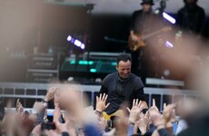 Some fans weren't happy about the sound quality at tonight's Bruce Springsteen gig