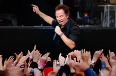 Why did some people think the sound was bad at Bruce Springsteen?