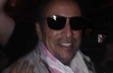 Bruce Springsteen dropped into his Dublin local this afternoon