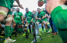Connacht's squad paid for four academy players to come to the Pro12 final
