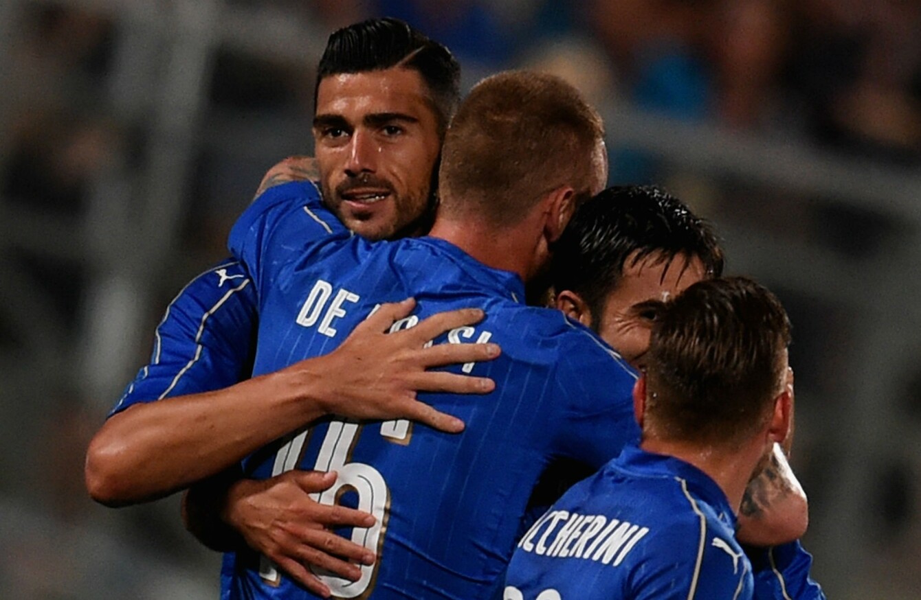 Graziano Pelle S Sweet Finish Was The Only Goal Of Italy S Euro 16 Warm Up Against Scotland