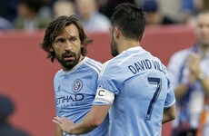 Andrea Pirlo and David Villa combined for a magical goal last night for New York City
