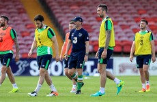 Where exactly are the remaining places up for grabs in Ireland's Euro 2016 squad?
