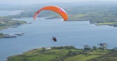 This Irish man is set to fly to Africa with a lawnmower engine on his back