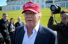 Donald Trump is planning a visit to his Scottish golf course