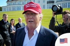 Donald Trump is planning a visit to his Scottish golf course