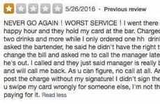 This battle between a restaurant and a Yelp reviewer is the craziest thing you'll read today