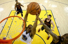 Warriors overpower Cavs in game one of NBA Finals