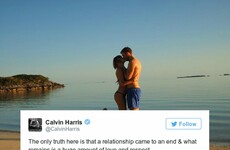 Calvin Harris has broken his silence on the Taylor Swift situation... it's the Dredge