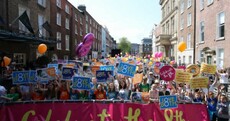 Hundreds turn out for 'Celebrate the 8th' anti-abortion event in Dublin